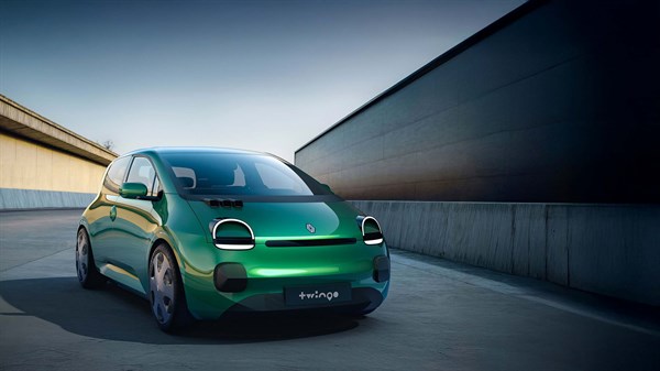 Renault Twingo E-Tech electric Prototype 