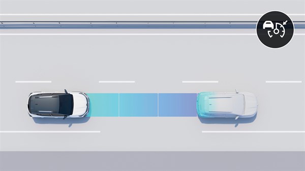 Adaptative cruise control - Renault Kardian