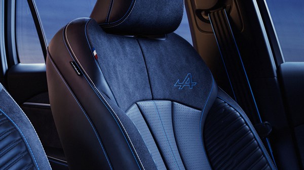 Renault Koleos full hybrid E-Tech - Tapicería gamuza suave premium (con logotipo alpine bordado)
