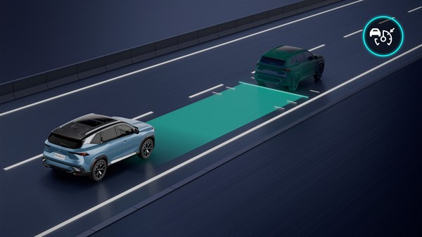 adaptive cruise control with Stop & Go - Renault Boreal