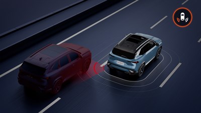 blind spot warning - Renault Boreal