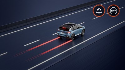 emergency stop assist - Renault Boreal