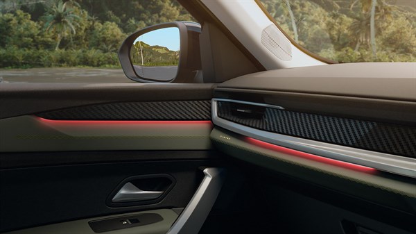 48 ambient light colours - Renault Duster