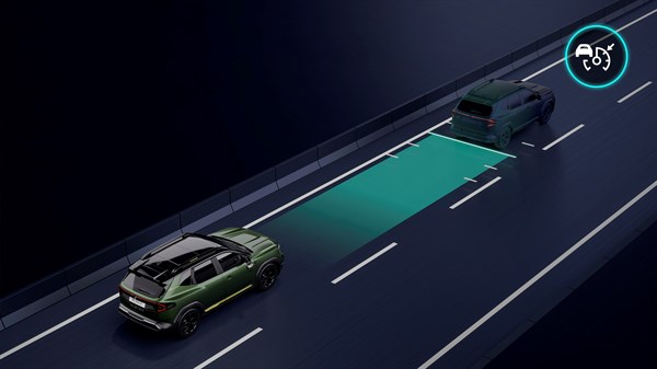 adaptive cruise control with stop and go - Renault Duster