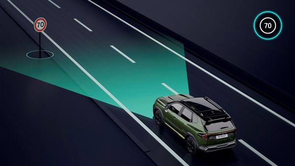 traffic sign recognition - Renault Duster