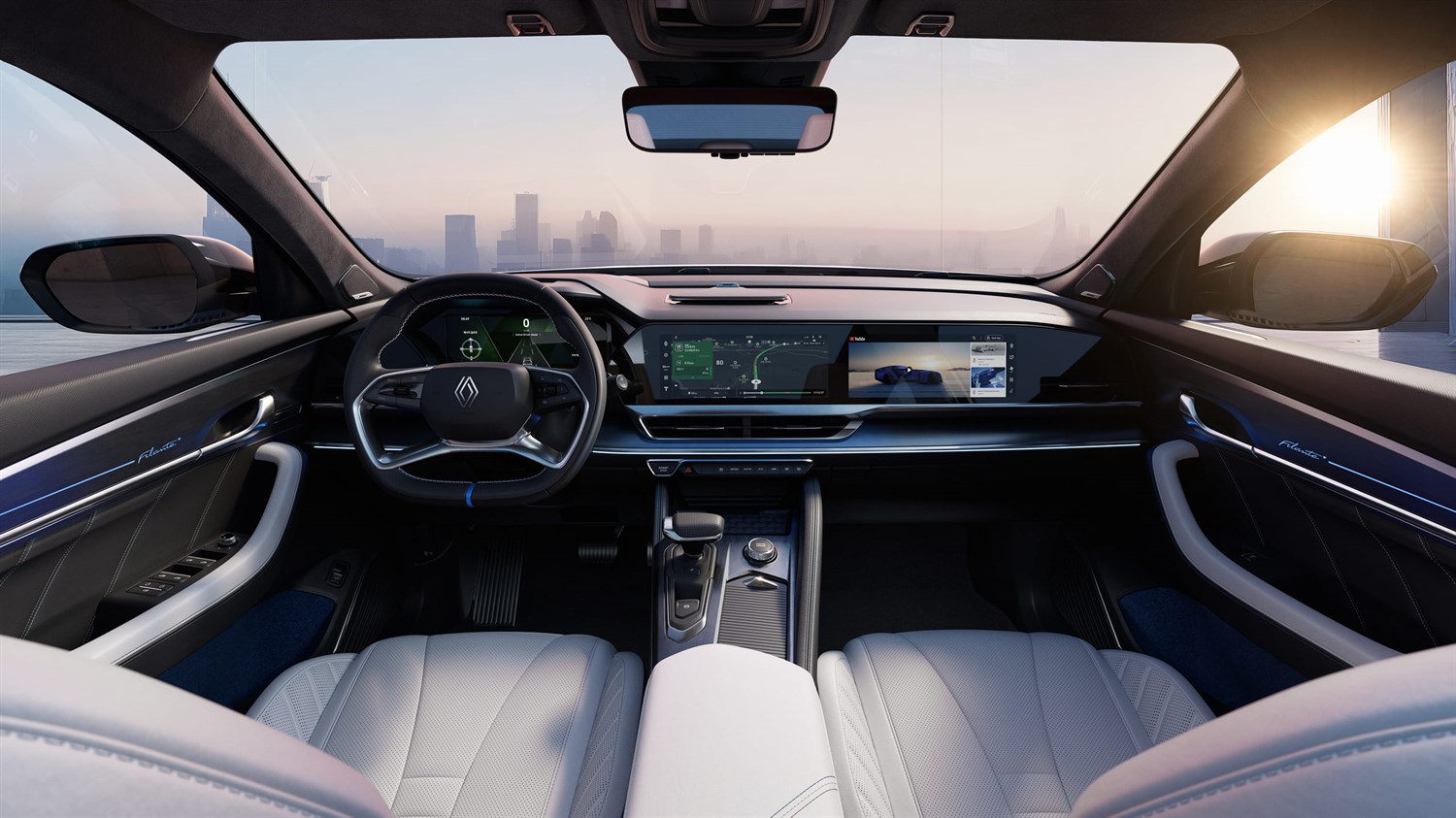 Renault Filante - openR panorama  screen