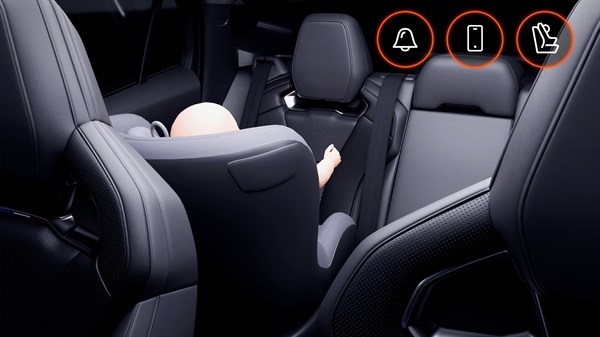 Renault Filante - child presence detection