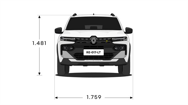 dinemsions - Renault Kwid