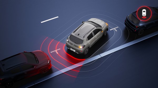 asistente de estacionamiento trasero - Renault Kwid