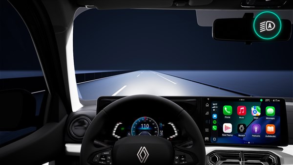 cambio automático de luces altas y bajas - Renault Kwid
