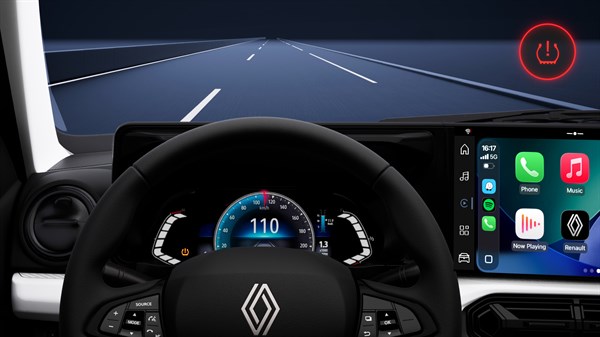 sistema de monitoreo de presión de neumáticos - Renault Kwid
