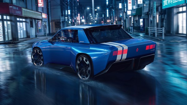 Renault 8 Gordini Concept- llantas de 19" delanteras y 20" traseras