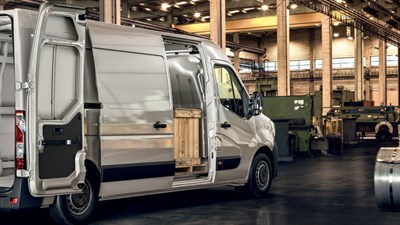 Renault MASTER loading area lighting